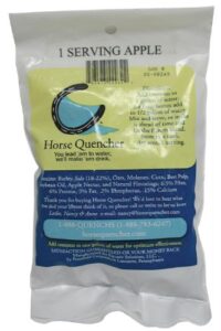 horse quenchers 1 serving travel pack apple