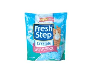 fresh step crystals cat litter, 4-pound bags, 2-pack