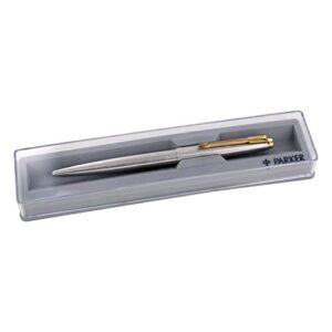 Parker 45 Stainless Steel with Gold Clip Ballpoint Pen