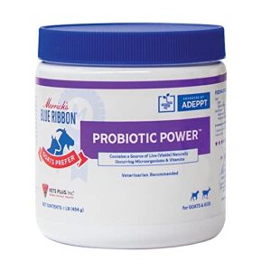 vet's plus goat prefer probiotic power 1lb jar