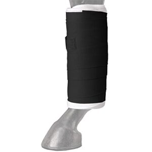 tough-1 standing wraps 4 pk - black - 5.5"x12ft