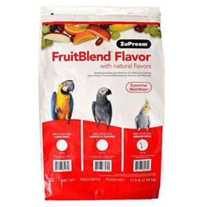 fruitblend with natural fruit flavors md parrot