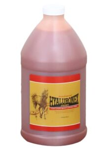 hyaluronex - liquid joint supplement for senior horses - half gallon (64 days supply)