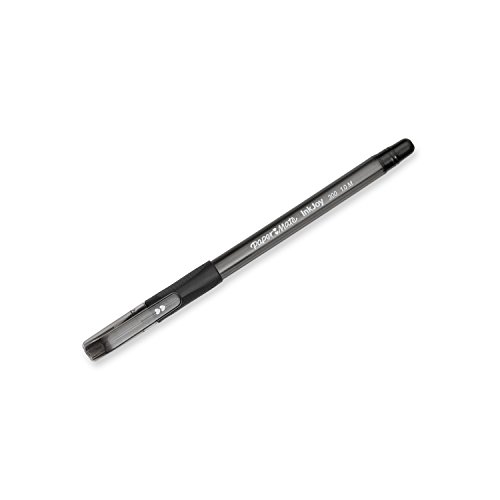 Paper Mate 300 Ballpoint Pen, Capped, Black, Medium, Single (1760301)