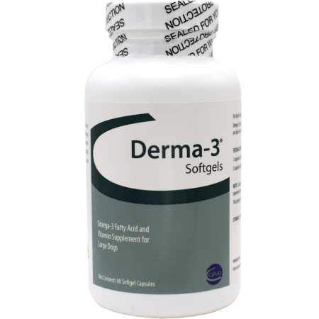 Derma3 Large Breed Softgels 60 ct