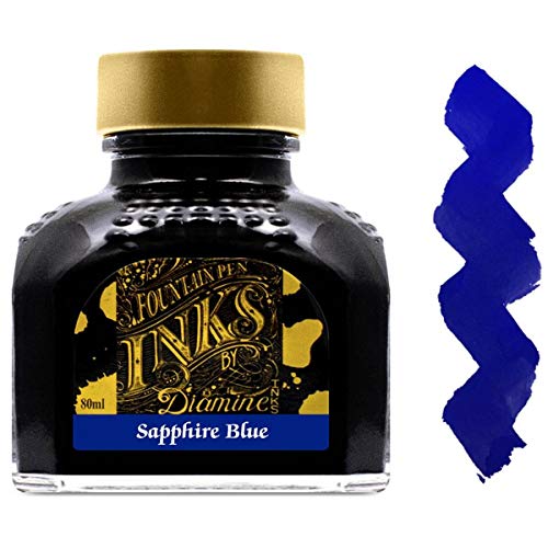 Diamine Sapphire Blue Bottled Ink