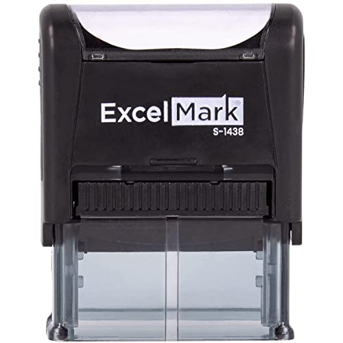 ExcelMark A1539 Copy Self-Inking Stamp - Red Ink