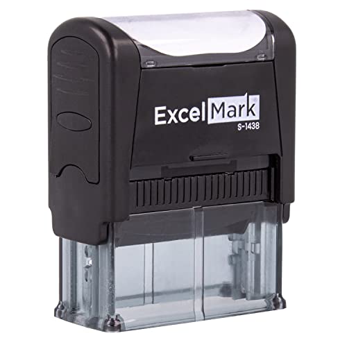 ExcelMark A1539 Copy Self-Inking Stamp - Red Ink