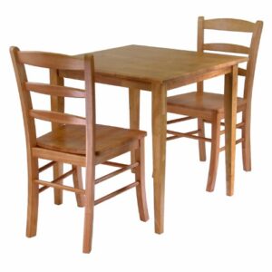 winsome groveland dining, 2 chairs, light oak