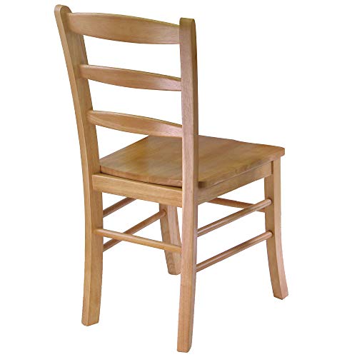 Winsome Groveland Dining, 2 Chairs, Light Oak