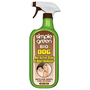 bio active stain & odor remover for pet & carpet- pet & people safe - 32oz spray