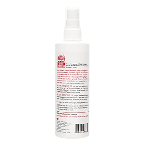 Nature's Miracle Housebreaking Potty Training Spray 8oz (P5765)