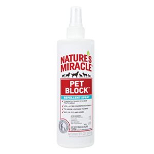 nature's miracle pet block repellent spray, 16 fl. oz. - p5768