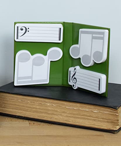 Musical Notes - Sheet Music Themed Sticky Notes Booklet