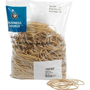 business source size #19 rubber bands