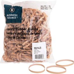 business source size 64 rubber bands (15748), crepe