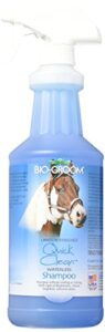 bio-groom quick clean waterless shampoo for horses (32 oz)