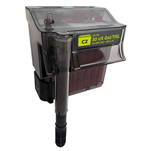 Fluval C2 Power Filter, Fish Tank Filter for Aquariums up to 30 Gal.