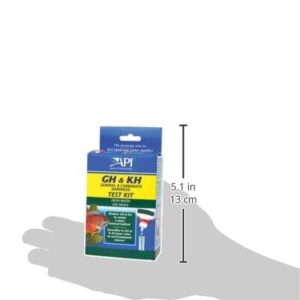 API GH & KH TEST KIT Freshwater Aquarium Water Test Kit, 2.5 oz.