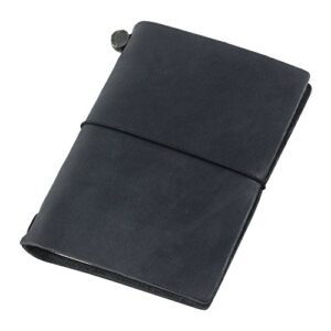 ミドリ(midori) traveler's notebook, passport size, black 15026006