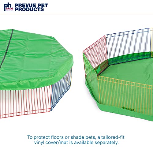 Prevue Pet Products Multi-Color Small Pet Playpen 40090,13x35.87x8.67 inch,13-Inch