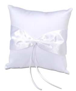 darice vl32, ring pillow design your own, white