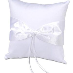 Darice VL32, Ring Pillow Design Your Own, White