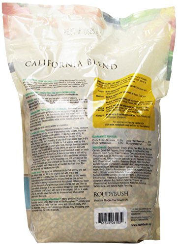 RoudyBush California Blend for Birds Medium 10 Lbs (210MDCB)