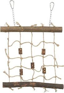 trixie natural living rope climbing wall, 27 x 24 cm