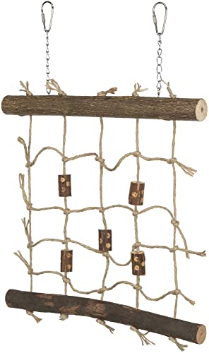 Trixie Natural Living Rope Climbing Wall, 27 x 24 cm