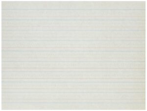 school smart - 85338 zaner-bloser paper, 1/2 inch ruled, 10-1/2 x 8 inches, 500 sheets,white