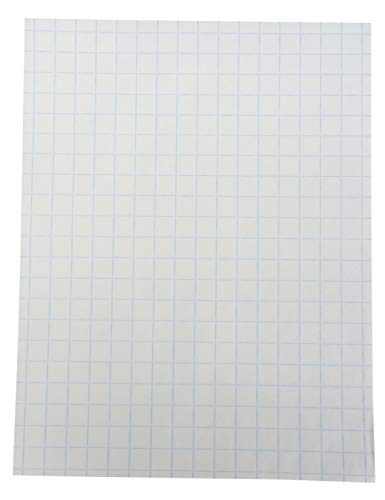 School Smart Double Sided Graph Paper, 8-1/2 x 11 Inches, 1/2 Inch Rule, White, Pack of 500 - 085279