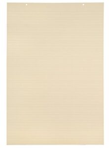 school smart jumbo manila tag ruled chart paper, 36 x 24 inches, pack of 100 - 006435