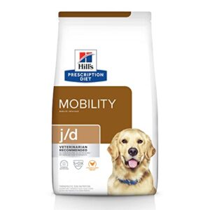 hill's prescription diet j/d joint care chicken flavor dry dog food, veterinary diet, 27.5 lb. bag