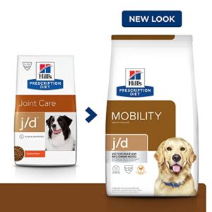 Hill's Prescription Diet j/d Joint Care Chicken Flavor Dry Dog Food, Veterinary Diet, 27.5 lb. Bag