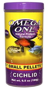 omega one floating cichlid pellets small 6.5oz