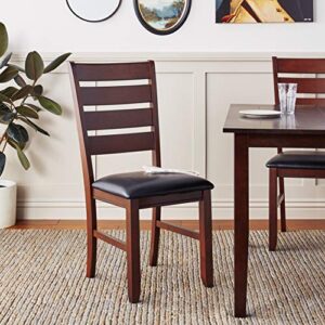 Crown Mark 2152S Dining Chair, Brown