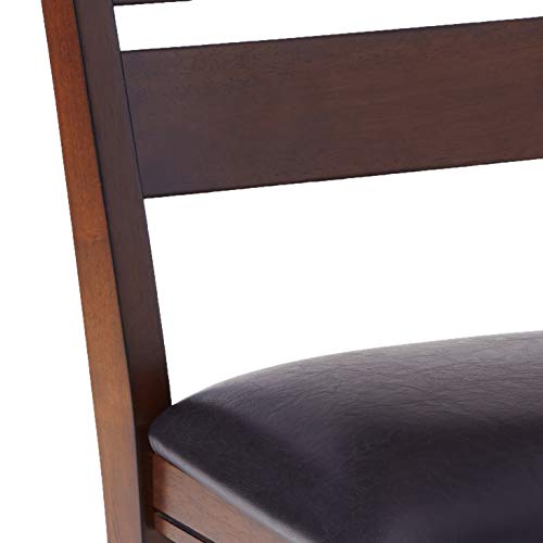 Crown Mark 2152S Dining Chair, Brown