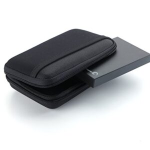 Drive Logic DL-64-BK Portable EVA Hard Drive Carrying Case Pouch, Black