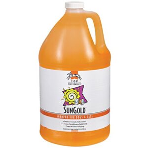 top performance sungold puppies and kittens shampoo, 1-gallon