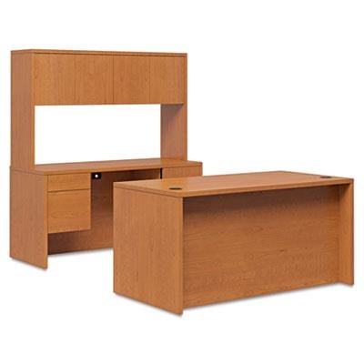 HON Desk with Double Pedestal, 60 by 30 by 29-1/2-Inch, Harvest