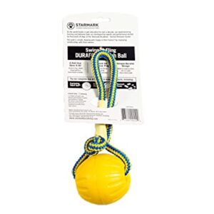 Starmark Swing 'n Fling DuraFoam Ball Dog Toy Medium