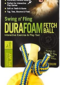 Starmark Swing 'n Fling DuraFoam Ball Dog Toy Medium