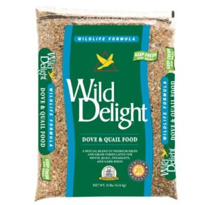 wild delight dove & quail food, 10 lb