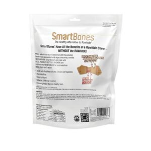 SmartBones Peanut Butter Dog Chew, Medium, 11.0 Oz , 4 pieces/pack