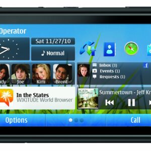 Nokia N8 Unlocked GSM Touchscreen Phone Featuring GPS with Voice Navigation and 12 MP Camera (Gray)