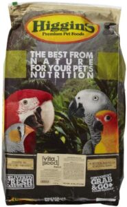 higgins 466119 higg nederlands vita seed parrot food, 25-pound