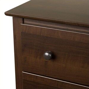 Sonoma Nightstand with Open Shelf, Espresso