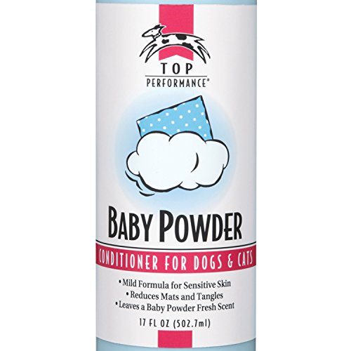 Top Performance Baby Powder Pet Conditioner, 17-Ounce, 17 Ounce