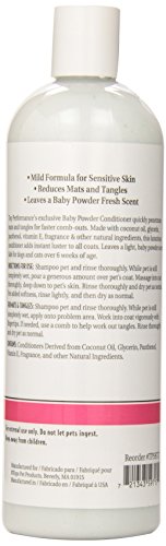 Top Performance Baby Powder Pet Conditioner, 17-Ounce, 17 Ounce